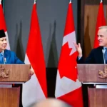 Presiden Prabowo dan PM Kanada Mark Carney